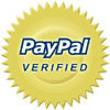We are PayPal Verified!